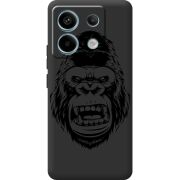 Черный чехол BoxFace Xiaomi Redmi Note 13 Pro 5G Gorilla