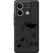 Черный чехол BoxFace Xiaomi Redmi Note 13 Pro 5G 