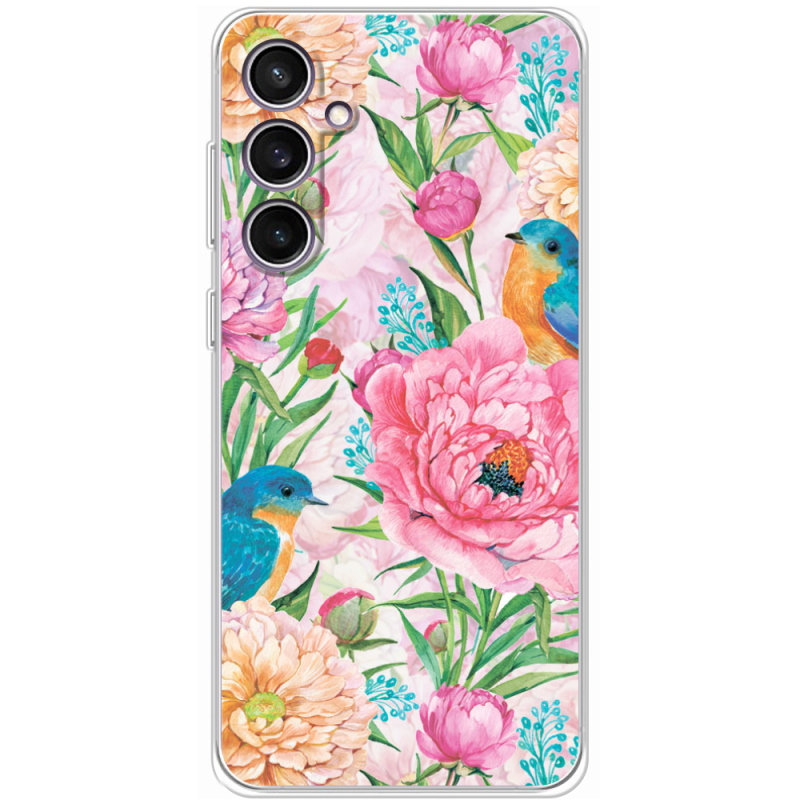 Чехол BoxFace Samsung Galaxy S23 FE (S711) Birds in Flowers