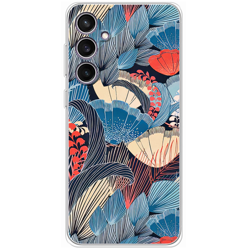 Чехол BoxFace Samsung Galaxy S23 FE (S711) Blue Herb