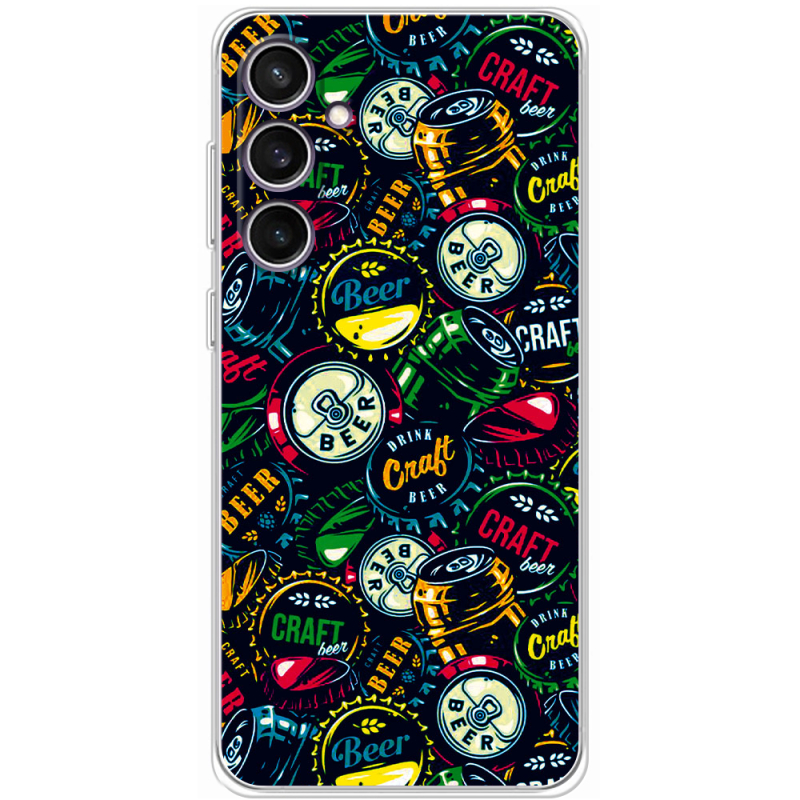 Чехол BoxFace Samsung Galaxy S23 FE (S711) Bottle Caps