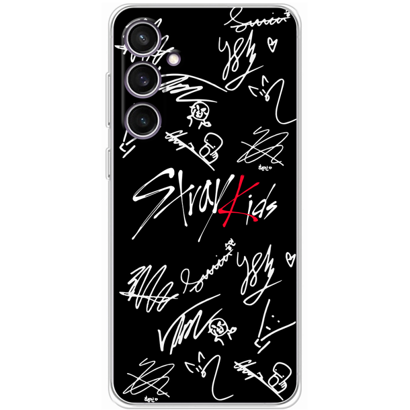 Чехол BoxFace Samsung Galaxy S23 FE (S711) Stray Kids автограф