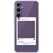 Прозрачный чехол BoxFace Samsung Galaxy S23 FE (S711) Insta