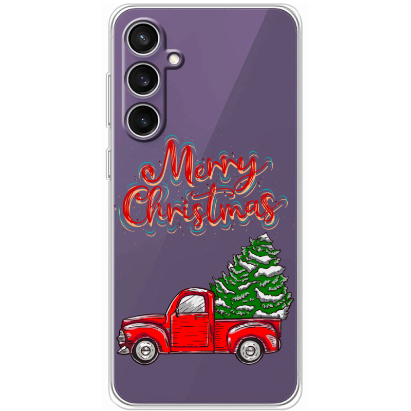 Прозрачный чехол BoxFace Samsung Galaxy S23 FE (S711) Holiday Car