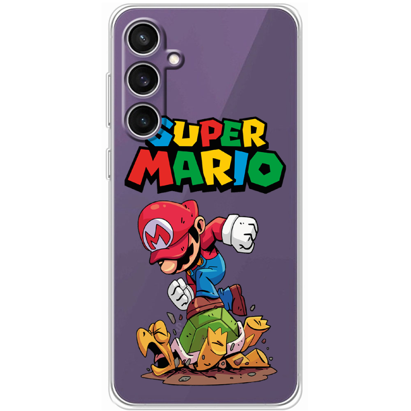 Прозрачный чехол BoxFace Samsung Galaxy S23 FE (S711) Super Mario