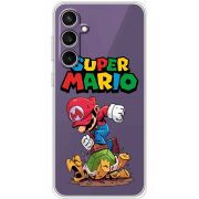 Прозрачный чехол BoxFace Samsung Galaxy S23 FE (S711) Super Mario