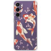 Прозрачный чехол BoxFace Samsung Galaxy S23 FE (S711) Japanese Koi Fish