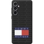 Черный чехол BoxFace Samsung Galaxy S23 FE (S711) Tommy Print