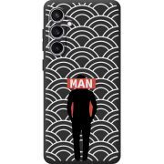 Черный чехол BoxFace Samsung Galaxy S23 FE (S711) Man Pattern