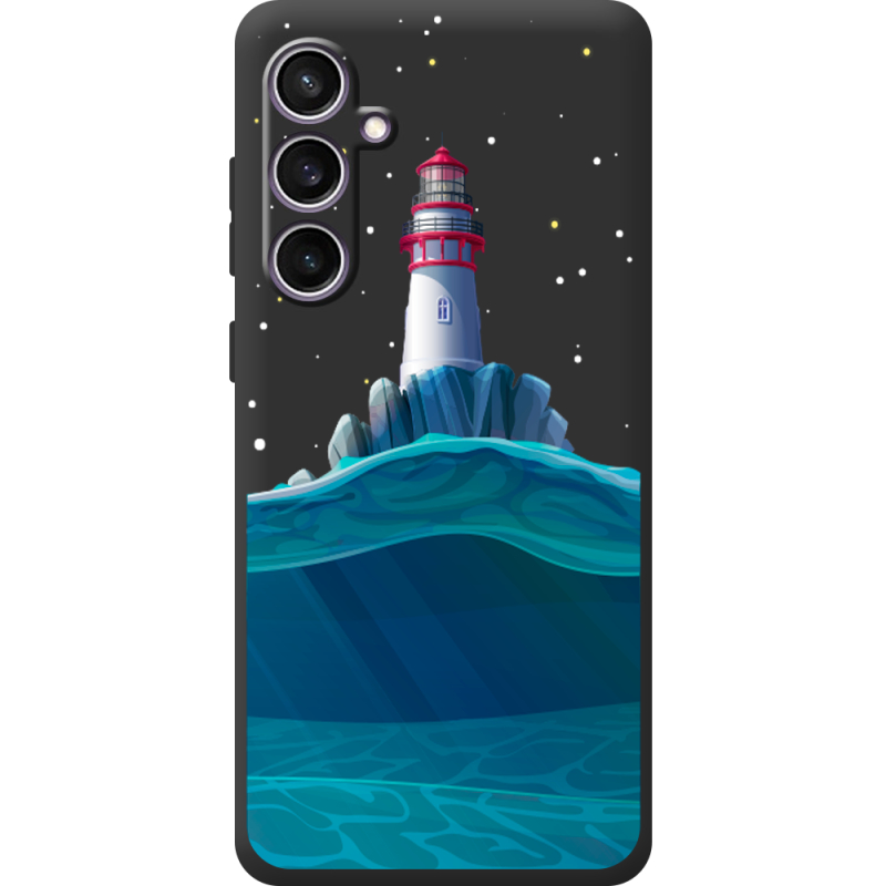 Черный чехол BoxFace Samsung Galaxy S23 FE (S711) Lighthouse