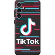 Черный чехол BoxFace Samsung Galaxy S23 FE (S711) Tik Tok