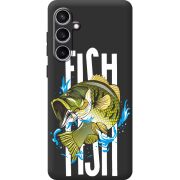 Черный чехол BoxFace Samsung Galaxy S23 FE (S711) Fish