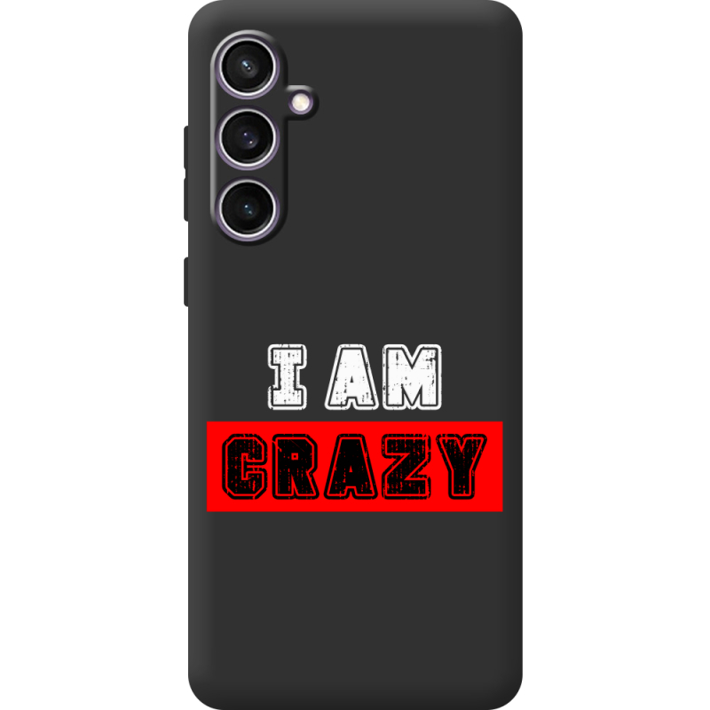 Черный чехол BoxFace Samsung Galaxy S23 FE (S711) I'm Crazy