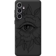 Черный чехол BoxFace Samsung Galaxy S23 FE (S711) Eye