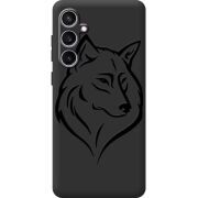 Черный чехол BoxFace Samsung Galaxy S23 FE (S711) Wolf