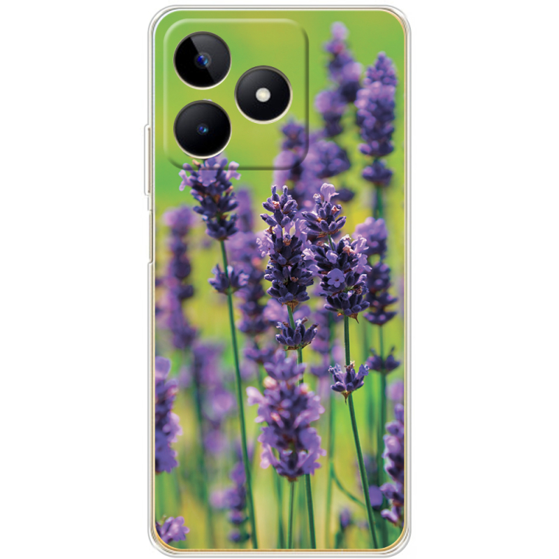 Чехол BoxFace Realme C51 Green Lavender