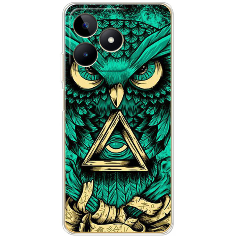 Чехол BoxFace Realme C51 Masonic Owl