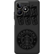 Черный чехол BoxFace Realme C51 Black Coffee