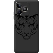 Черный чехол BoxFace Realme C51 Tiger