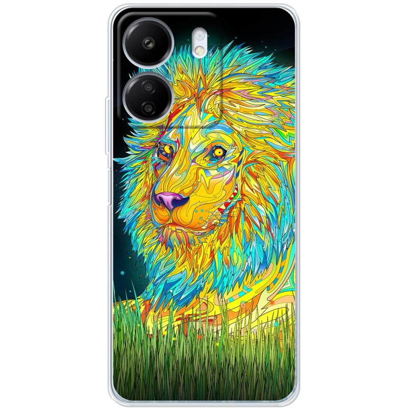 Чехол BoxFace Xiaomi Redmi 13C Moonlight Lion