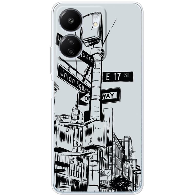 Чехол BoxFace Xiaomi Redmi 13C 17 Street