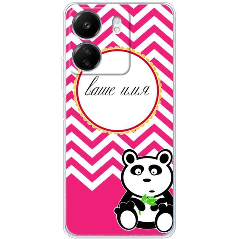 Чехол BoxFace Xiaomi Redmi 13C Именной Panda