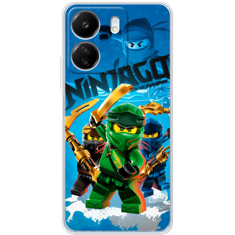 Чехол BoxFace Xiaomi Redmi 13C Lego Ninjago