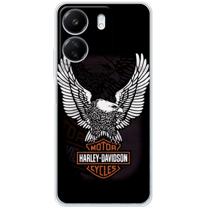 Чехол BoxFace Xiaomi Redmi 13C Harley Davidson and eagle
