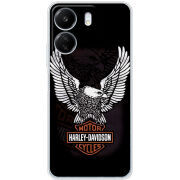 Чехол BoxFace Xiaomi Redmi 13C Harley Davidson and eagle