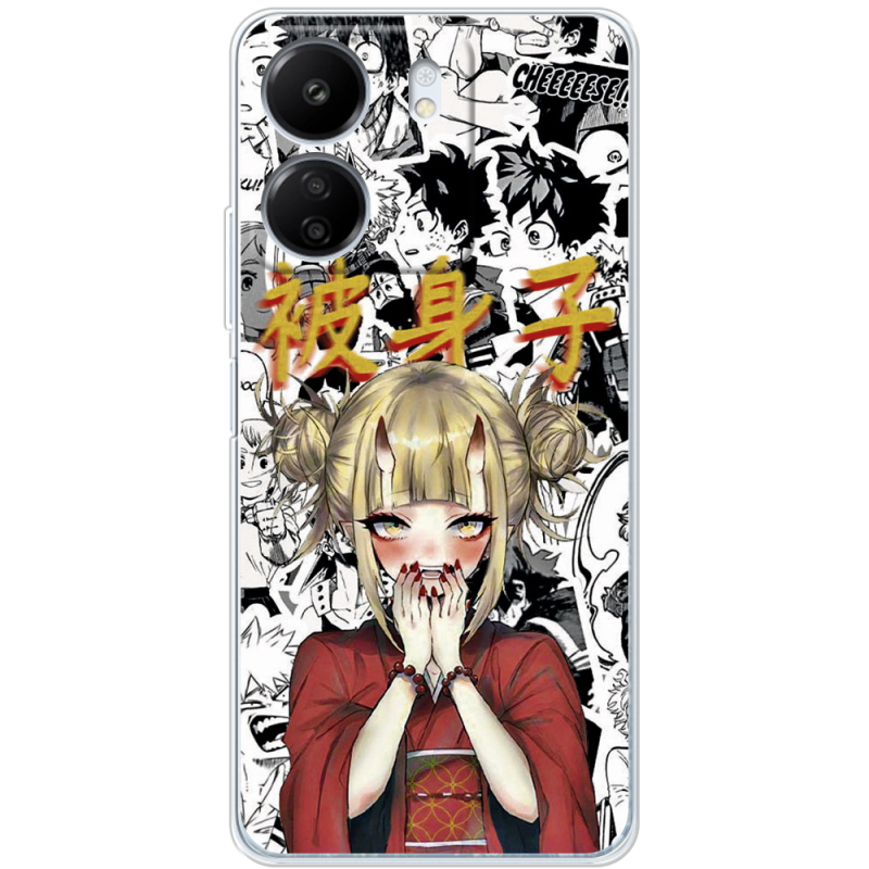 Чехол BoxFace Xiaomi Redmi 13C Himiko Toga - My Hero Academia