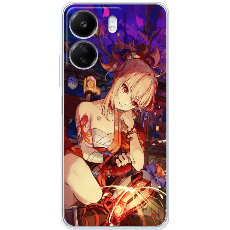 Чехол BoxFace Xiaomi Redmi 13C Genshin Ёимия с огоньком