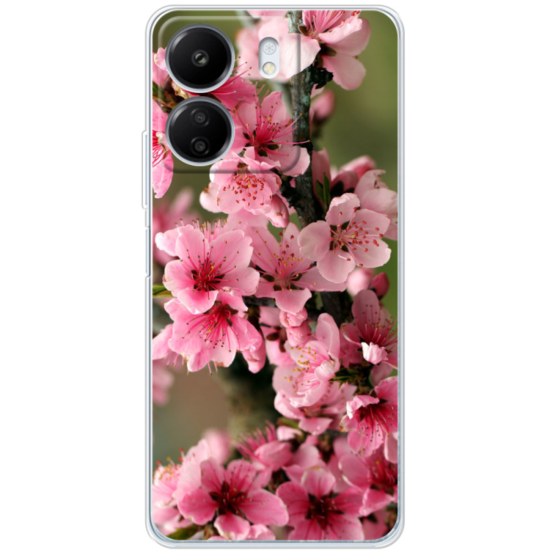 Чехол BoxFace Xiaomi Redmi 13C Вишневые Цветы