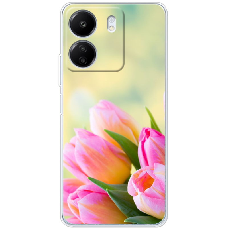 Чехол BoxFace Xiaomi Redmi 13C Bouquet of Tulips