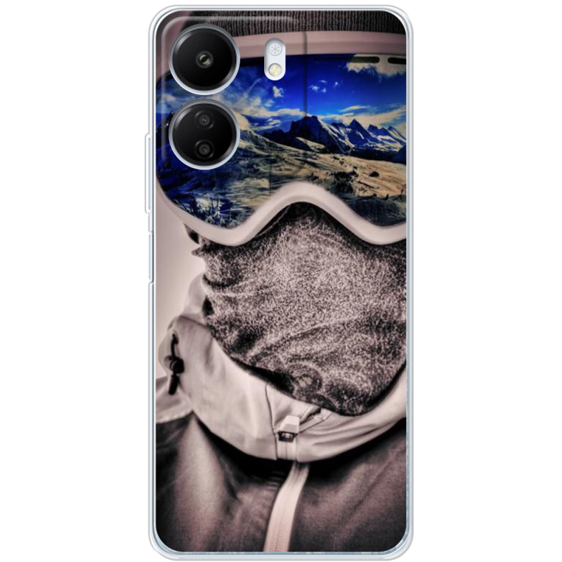 Чехол BoxFace Xiaomi Redmi 13C snowboarder