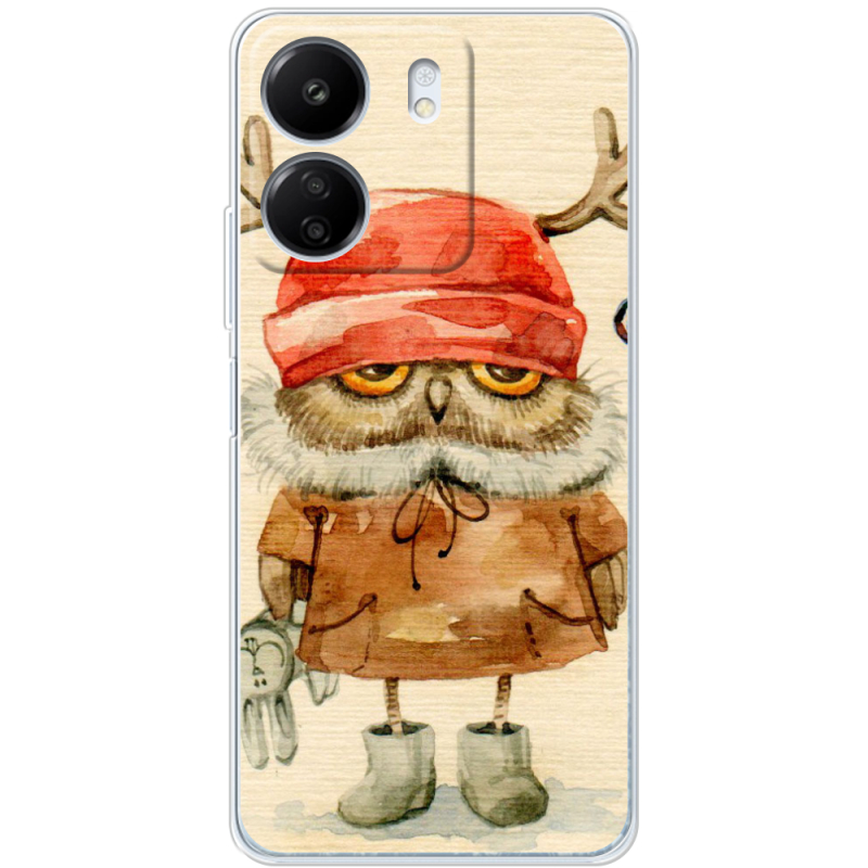 Чехол BoxFace Xiaomi Redmi 13C Милая Сова
