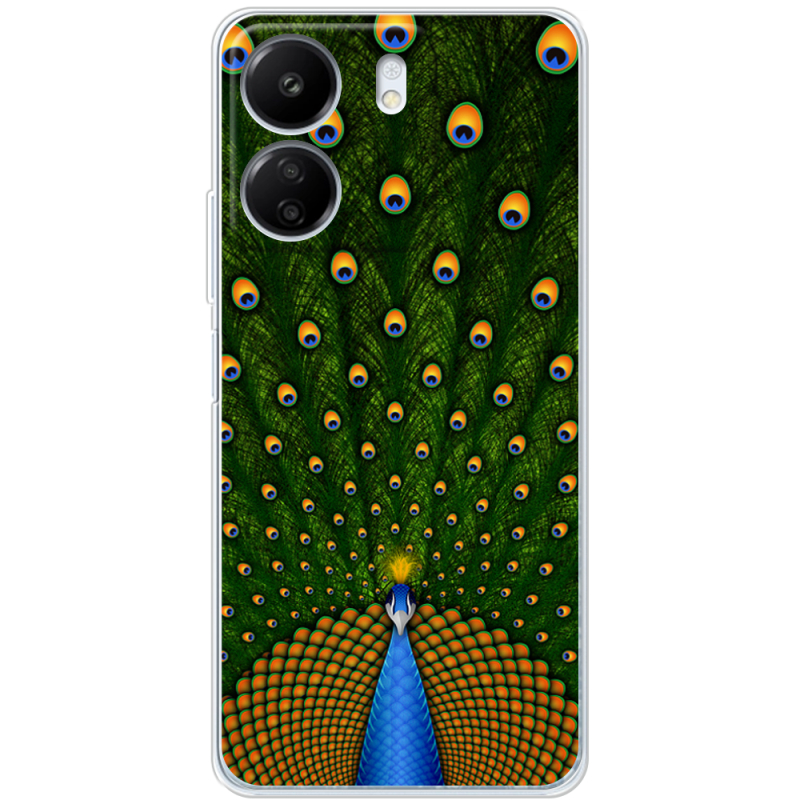 Чехол BoxFace Xiaomi Redmi 13C Peacocks Tail