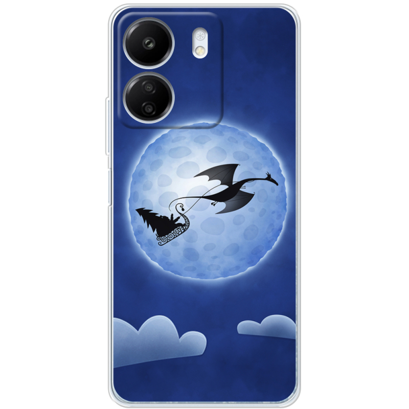 Чехол BoxFace Xiaomi Redmi 13C Christmas Dragon