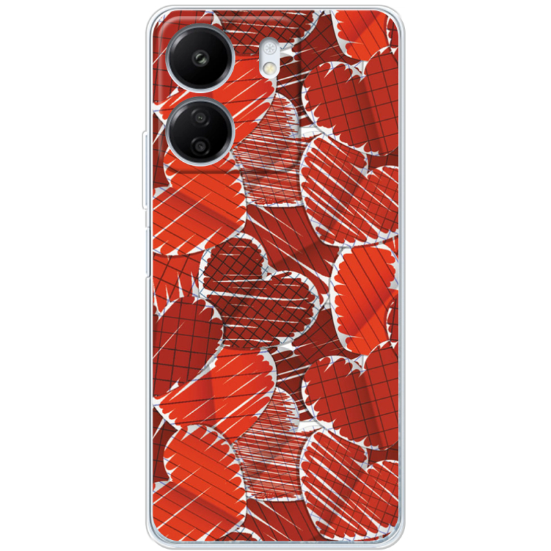 Чехол BoxFace Xiaomi Redmi 13C Heart Strings