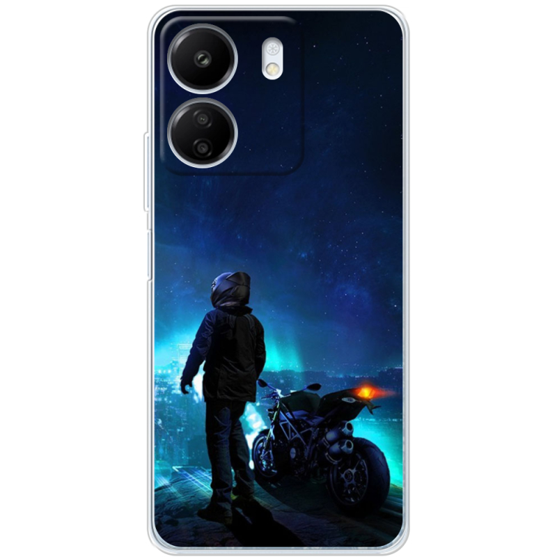 Чехол BoxFace Xiaomi Redmi 13C Motorcyclist