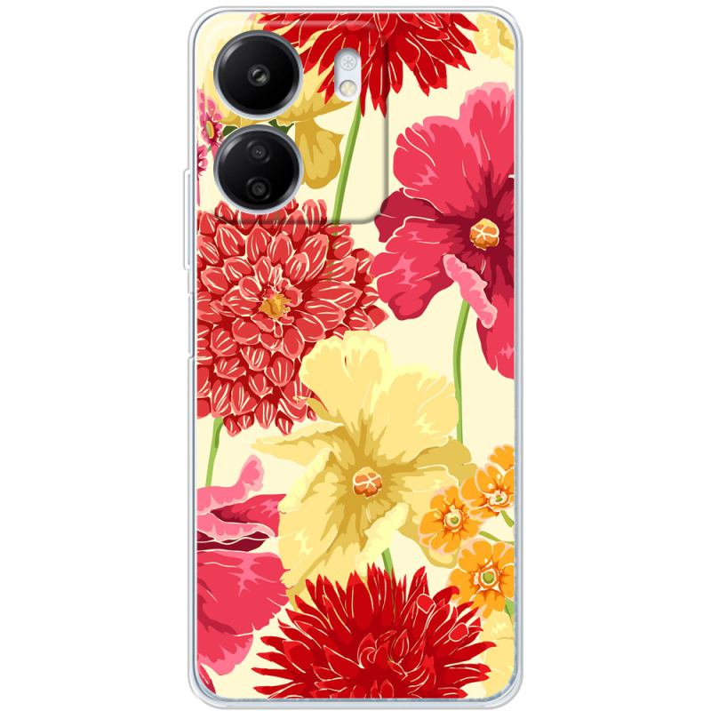 Чехол BoxFace Xiaomi Redmi 13C Flower Bed