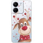 Прозрачный чехол BoxFace Xiaomi Redmi 13C Winter Deer