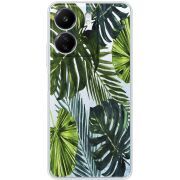 Прозрачный чехол BoxFace Xiaomi Redmi 13C Palm Tree