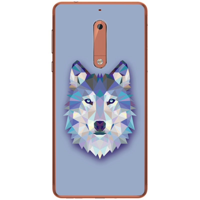 Чехол Uprint Nokia 5 Wolfie