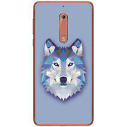 Чехол Uprint Nokia 5 Wolfie