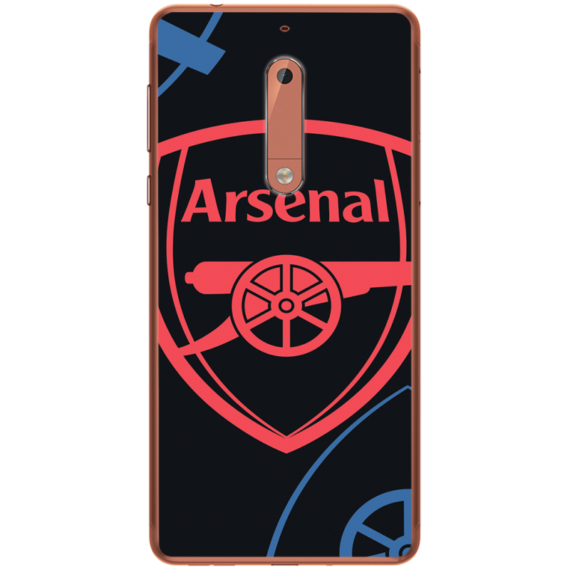 Чехол Uprint Nokia 5 Football Arsenal