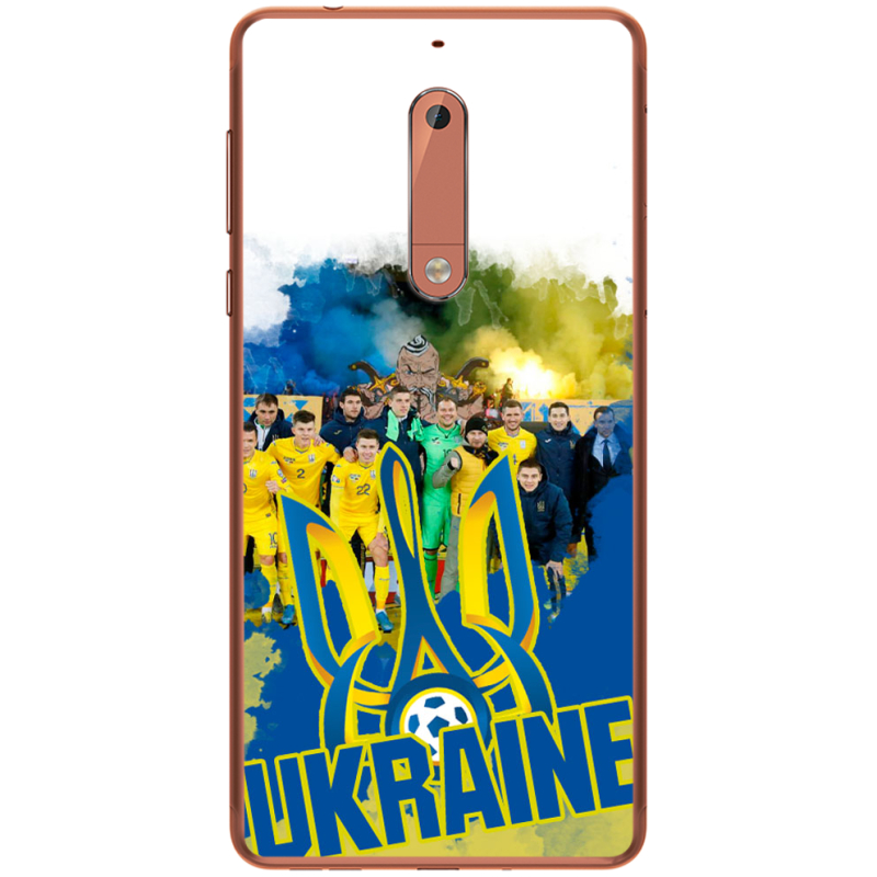 Чехол Uprint Nokia 5 Ukraine national team