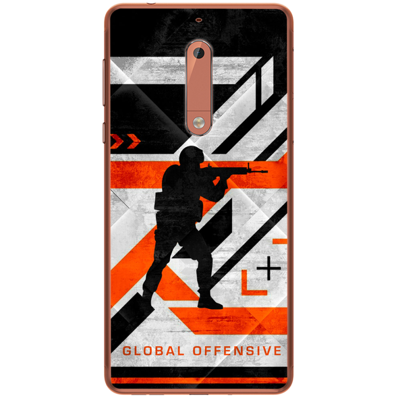 Чехол Uprint Nokia 5 CS:Go Asimov