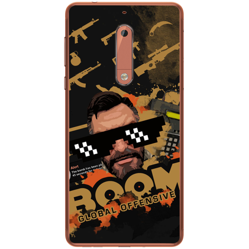Чехол Uprint Nokia 5 CS:Go C4
