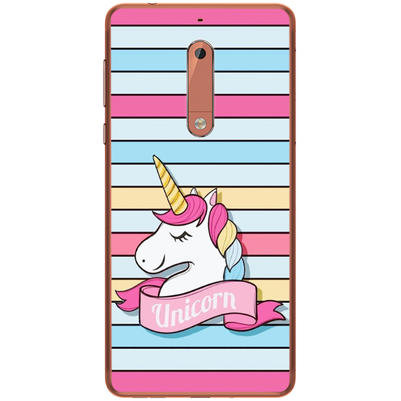 Чехол Uprint Nokia 5 Unicorn