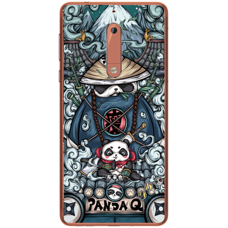 Чехол Uprint Nokia 5 Panda Q